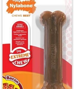NYLABONE DURA CHEW VOOR HARDE BIJTERS BACONSMAAK