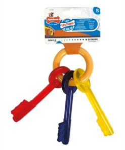 NYLABONE PUPPY CHEW BIJTSLEUTELS BACONSMAAK