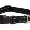 ROGZ FOR DOGS FANBELT HALSBAND ZWART