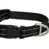ROGZ FOR DOGS SNAKE HALSBAND ZWART