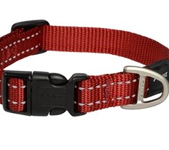 ROGZ FOR DOGS SNAKE HALSBAND ROOD