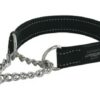 ROGZ FOR DOGS LUMBERJACK HALFSLIP HALSBAND ZWART