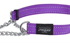 ROGZ FOR DOGS FANBELT HALFSLIP HALSBAND PAARS
