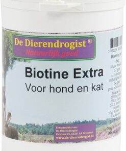 DIERENDROGIST BIOTINE POEDER+KRUIDEN VOOR HOND EN KAT