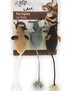 AFP MUIS THE TRIPLETS LAMSWOL MET CATNIP ASSORTI