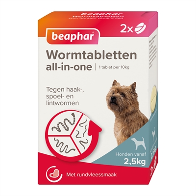 BEAPHAR WORMTABLET ALL-IN-ONE HOND