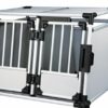 TRIXIE TRANSPORTBOX DUBBEL ALUMINIUM