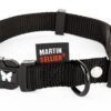 MARTIN HALSBAND VERSTELBAAR NYLON ZWART