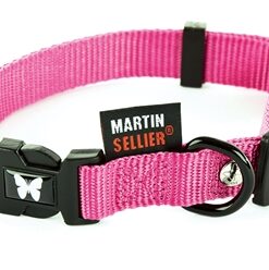MARTIN HALSBAND VERSTELBAAR NYLON ROZE