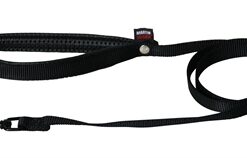 MARTIN HONDENRIEM NYLON ZWART