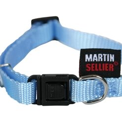KATTENHALSBAND NYLON UNI BLAUW
