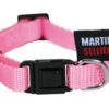 KATTENHALSBAND NYLON UNI ROZE
