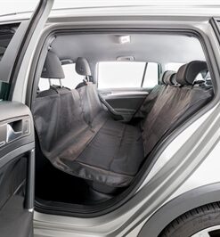 TRIXIE AUTO-HONDENDEKEN MET DEURBESCHERMING ZWART