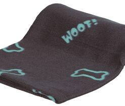 TRIXIE BEANY FLEECE HONDENDEKEN GRIJS