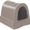 IMAC KATTENBAK ZUMA MET SCHUIFLADE TAUPE
