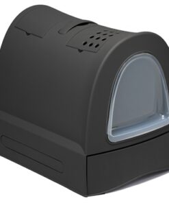 IMAC KATTENBAK ZUMA MET SCHUIFLADE ANTRACIET