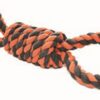 HAPPY PET NUTS FOR KNOTS EXTREME SPOEL 8 VORM TUGGER GRIJS / ORANJE