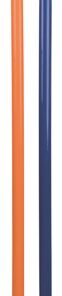 TRIXIE DOG ACTIVITY AGILITY SLALOM STOKKEN BLAUW / ORANJE