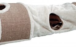 TRIXIE KRABTUNNEL LICHTGRIJS / BRUIN / TAUPE