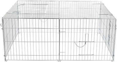 TRIXIE NATURA KNAAGDIERREN MET DAK GEGALVANISEERD METAAL