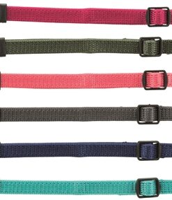 TRIXIE PUPPY HALSBANDSET FUCHSIA/GRAFIET/INDIGO/BOSGROEN/KORAAL