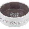TRIXIE VOERBAK PETS HOME TAUPE