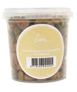 I AM KATTENSNOEP KIP / KALKOEN / GROENTEN