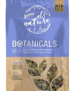 BUNNY NATURE BOTANICALS MIDI MIX HIBISCUSBLOESEM / PETERSELIE STELEN