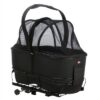 TRIXIE FIETSMAND BAGAGE DRAGER BREED ZWART