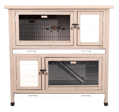 TRIXIE NATURA KONIJNENHOK MET ISOLATIE GRIJS