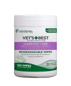VETS BEST CLEAN EAR / EYE WIPES HOND
