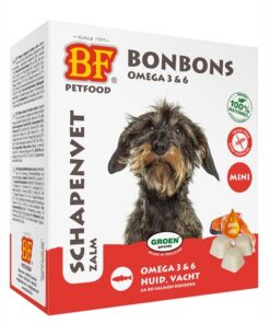 BF PETFOOD SCHAPENVET MINI BONBONS ZALM
