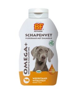 BF PETFOOD VLOEIBAAR SCHAPENVET MET ZALMOLIE