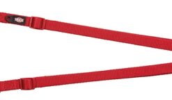 TRIXIE HONDENRIEM PREMIUM KOPPELLIJN ROOD