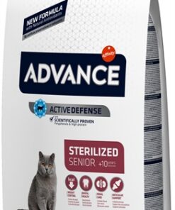 ADVANCE CAT STERILIZED SENSITIVE SENIOR 10+