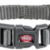 TRIXIE HALSBAND HOND PREMIUM GRAFIET GRIJS