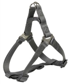 TRIXIE HONDENTUIG PREMIUM ONE TOUCH GRAFIET GRIJS