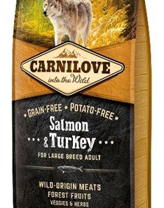 CARNILOVE SALMON / TURKEY ADULT LARGE BREED