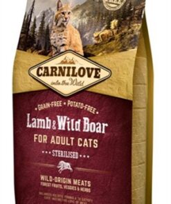 CARNILOVE LAMB / WILD BOAR STERILISED