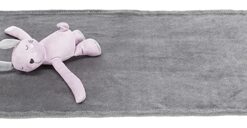 TRIXIE JUNIOR SPEELSET DEKEN EN KONIJN GRIJS / LILA