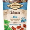 CARNILOVE CRUNCHY SNACK ZALM / MUNT