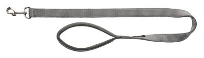 TRIXIE HONDENRIEM PREMIUM GRAFIET GRIJS