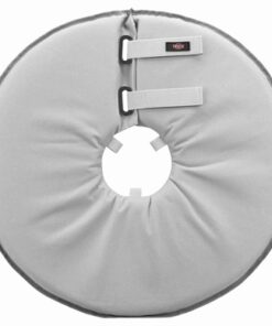 TRIXIE BESCHERMKRAAG SCHUIMRUBBER GRIJS