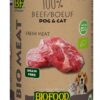 BF PETFOOD ORGANIC HOND 100% RUND BLIK