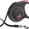 FLEXI ROLLIJN BLACK DESIGN TAPE ROZE