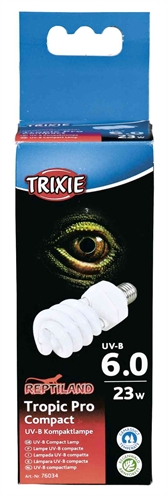 TRIXIE REPTILAND TROPIC PRO COMPACT 6.0 UV-B LAMP