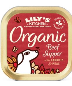 LILY'S KITCHEN DOG ORGANIC BEEF SUPPER