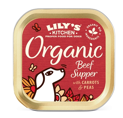 LILY'S KITCHEN DOG ORGANIC BEEF SUPPER