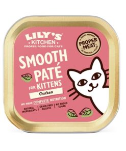 LILY'S KITCHEN CAT KITTEN SMOOTH PATE CHICKEN