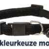 TRIXIE HALSBAND KAT FLUWEEL MET STRASS STEENTJES ASSORTI